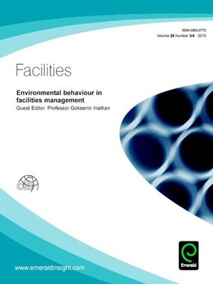 cover image of Facilities, Volume 38, Issue 3 & 4